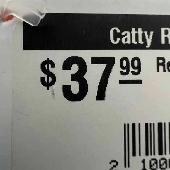 Red floral tie front blouse - Picture 5 of 6